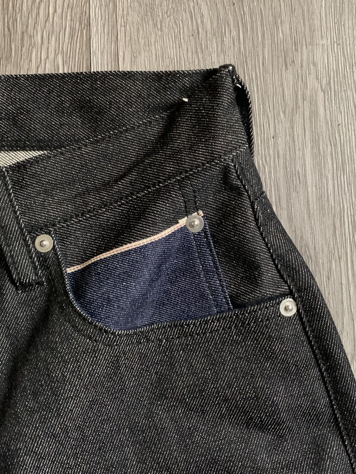 Japanese Brand DOOF.YOUTH KAIHARA JAPANESE RAW DENIM FLARE WIDE LEG JEANS Size US 32 / EU 48 - 4 Thumbnail