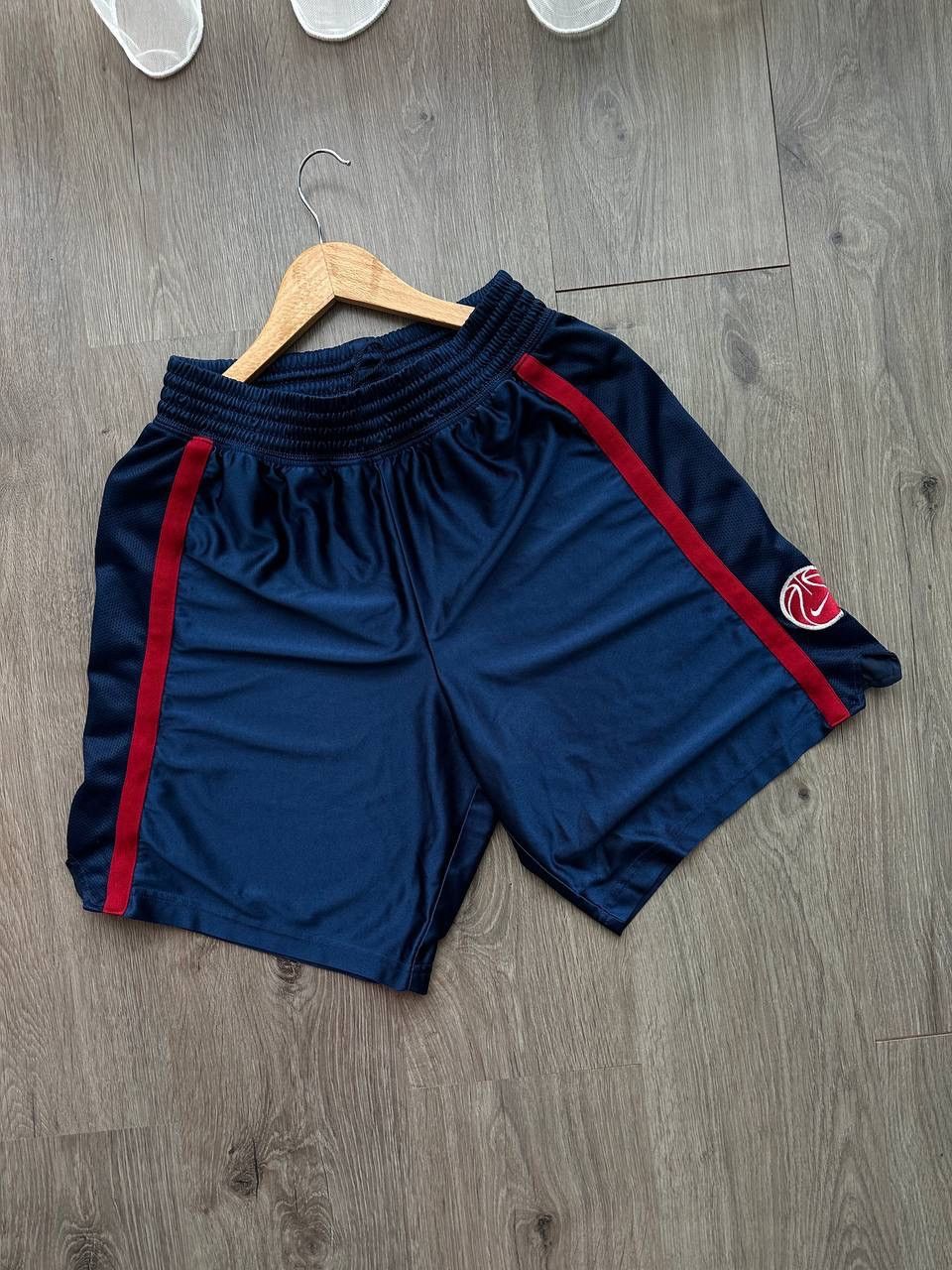 Nike × Nike ACG × Vintage Vintage Nike Basketball Blue Shorts Big Logo Size US 32 / EU 48 - 8 Thumbnail