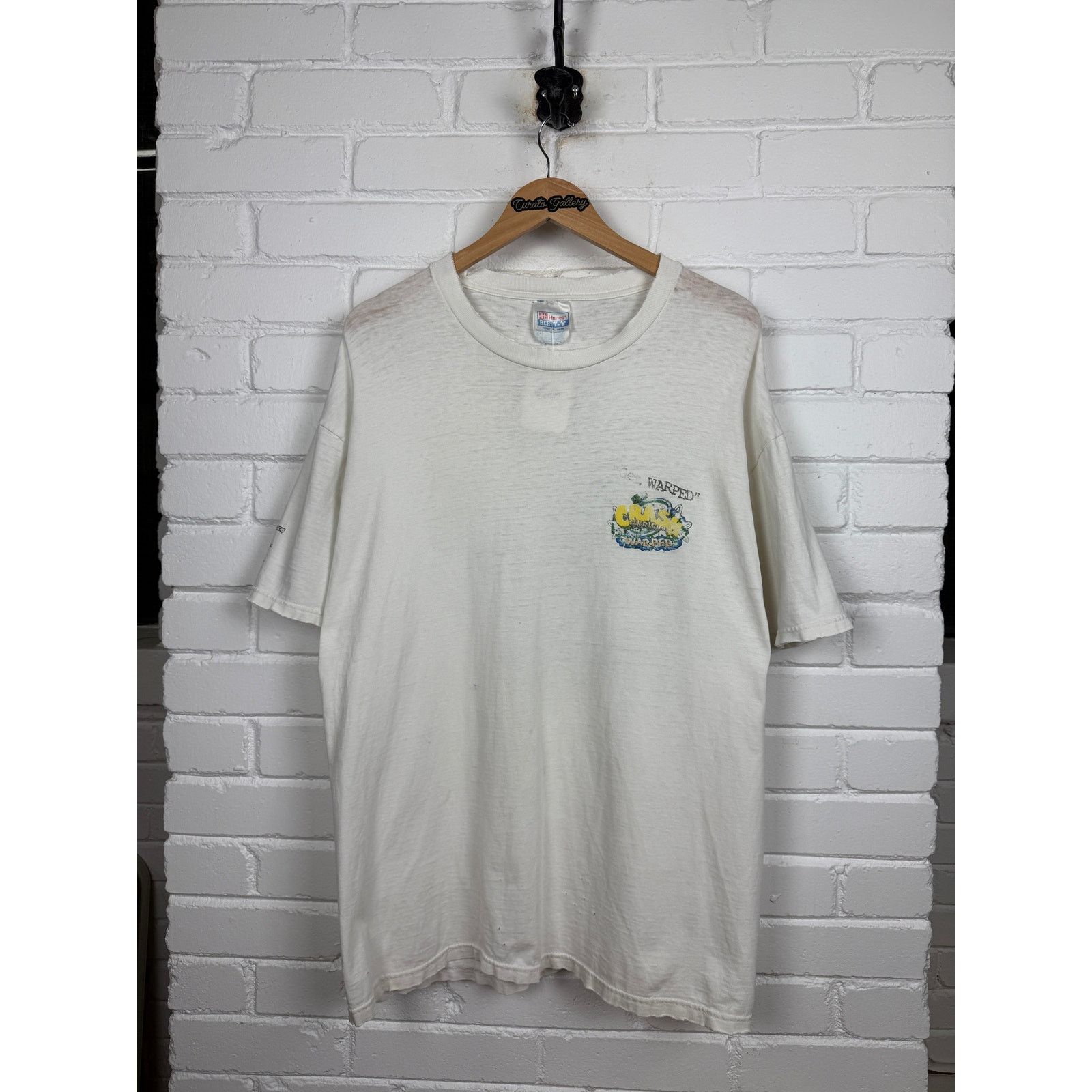 Vintage Vintage 90s Crash Bandicoot Warped Graphic T Shirt Size XL Size US XL / EU 56 / 4 - 2 Thumbnail