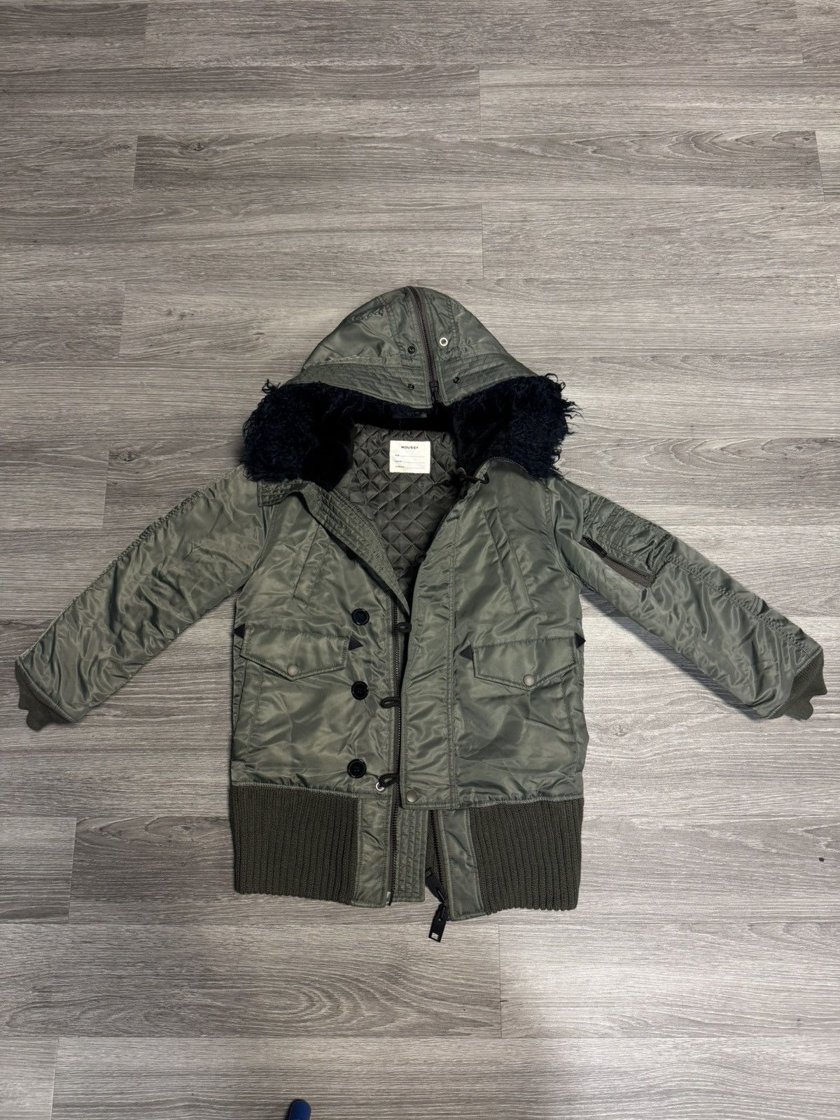 MOUSSY MOUSSY Military Jacket size 1 Size US S / EU 44-46 / 1 - 1 Thumbnail