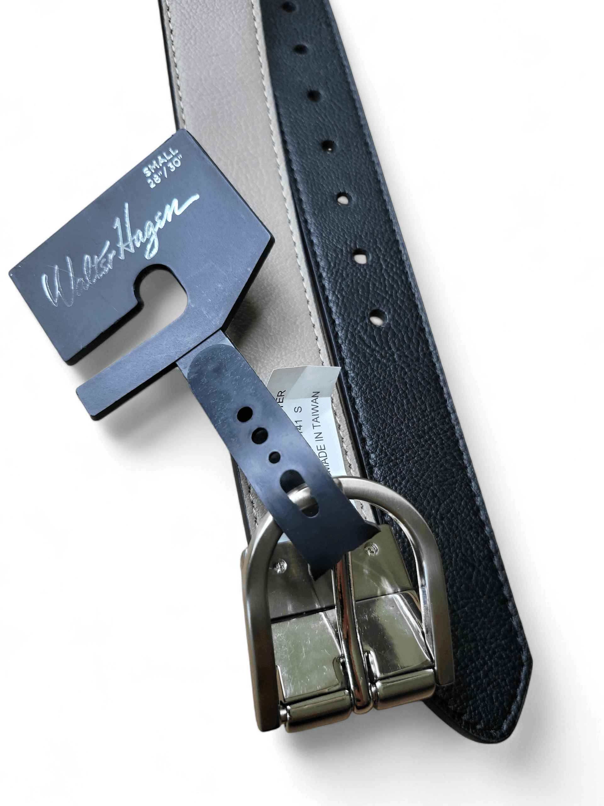Other NWT Walter Hagen Womens Reversible Stretch Golf Leather Belt Size ONE SIZE - 3 Thumbnail
