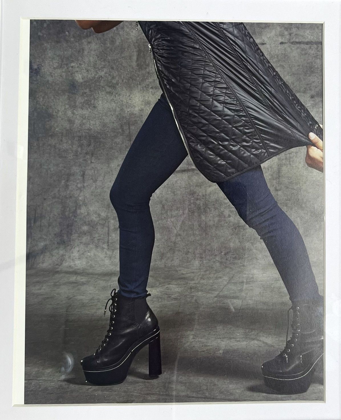 Chrome Hearts × Vintage Chrome Hearts close up Framed poster 8x11 magazine cutout Size ONE SIZE - 2 Thumbnail