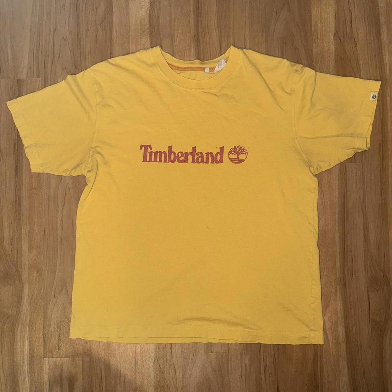 Timberland Vintage Timberland yellow and red t shirt Size US L / EU 52-54 / 3 - 1 Thumbnail