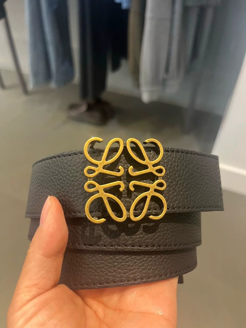 Loewe LOEWE Double-sided vintage aged gold buckle double sided b Size ONE SIZE - 3 Thumbnail