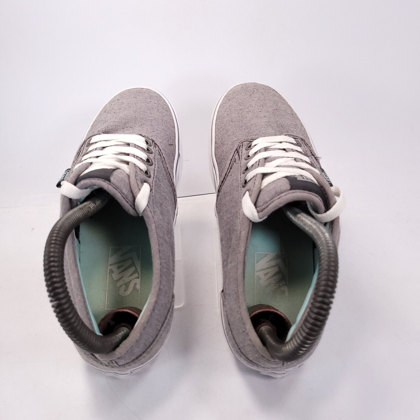 Vans Vans Off the Wall Shoe Womens Size 6 500714 Gray White Size US 6 / IT 36 - 3 Thumbnail