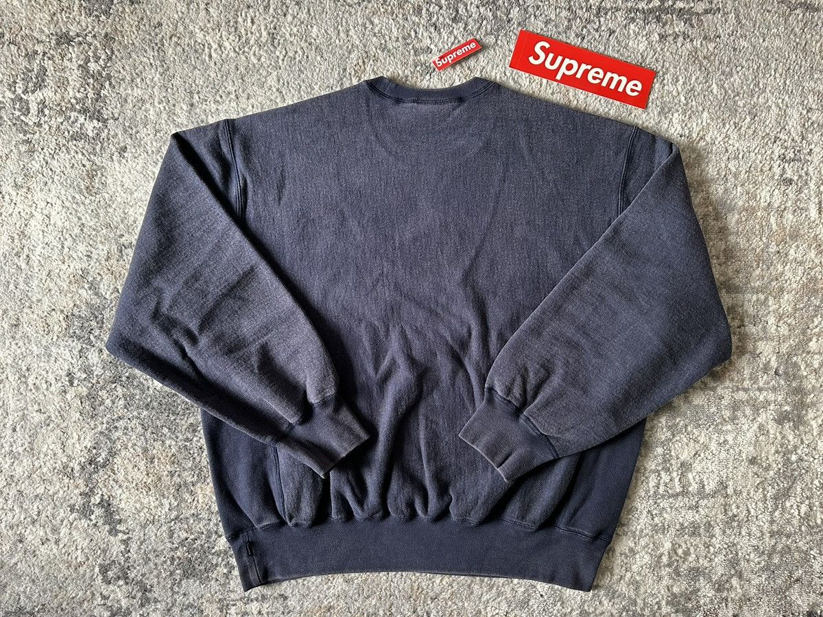 Supreme SUPREME WASHED BOX LOGO CREWNECK SS25 Size US L / EU 52-54 / 3 - 7 Thumbnail