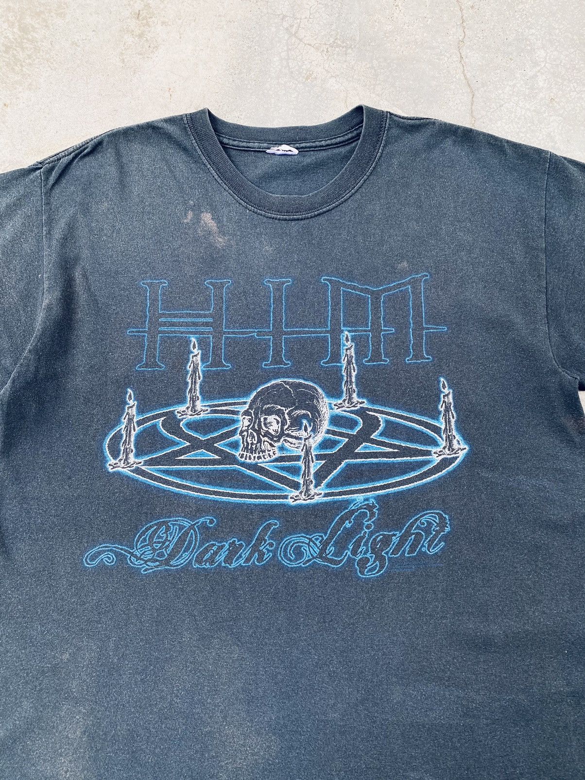 Band Tees Vintage Y2k Him Metal Band Distressed Tees Size US M / EU 48-50 / 2 - 9 Thumbnail