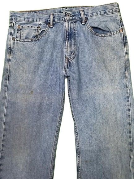 Levi's VINTAGE LEVIS 505 DISTRESSED LIGHT BLUE JEANS Size US 36 / EU 52 - 2 Thumbnail