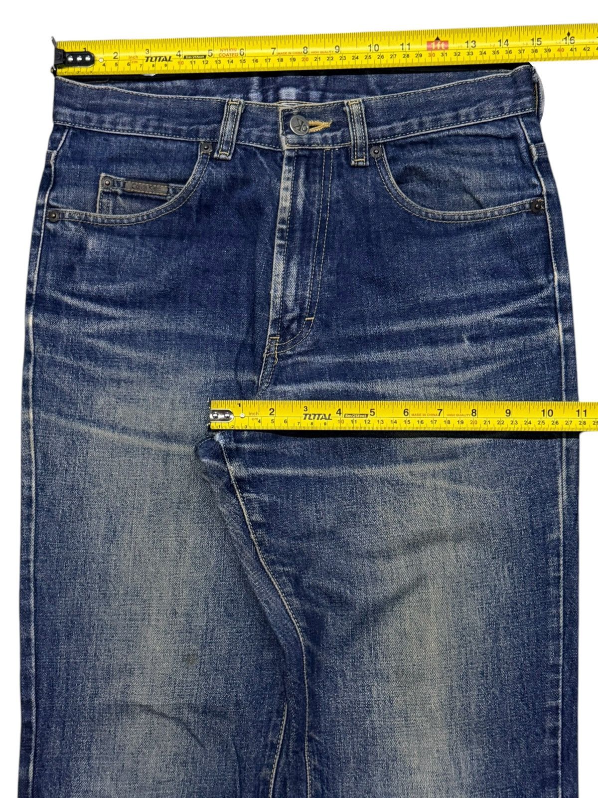 Calvin Klein Vintage Calvin Klein Jeans Japanese Denim | Straight Fit W29 Size US 29 - 18 Thumbnail