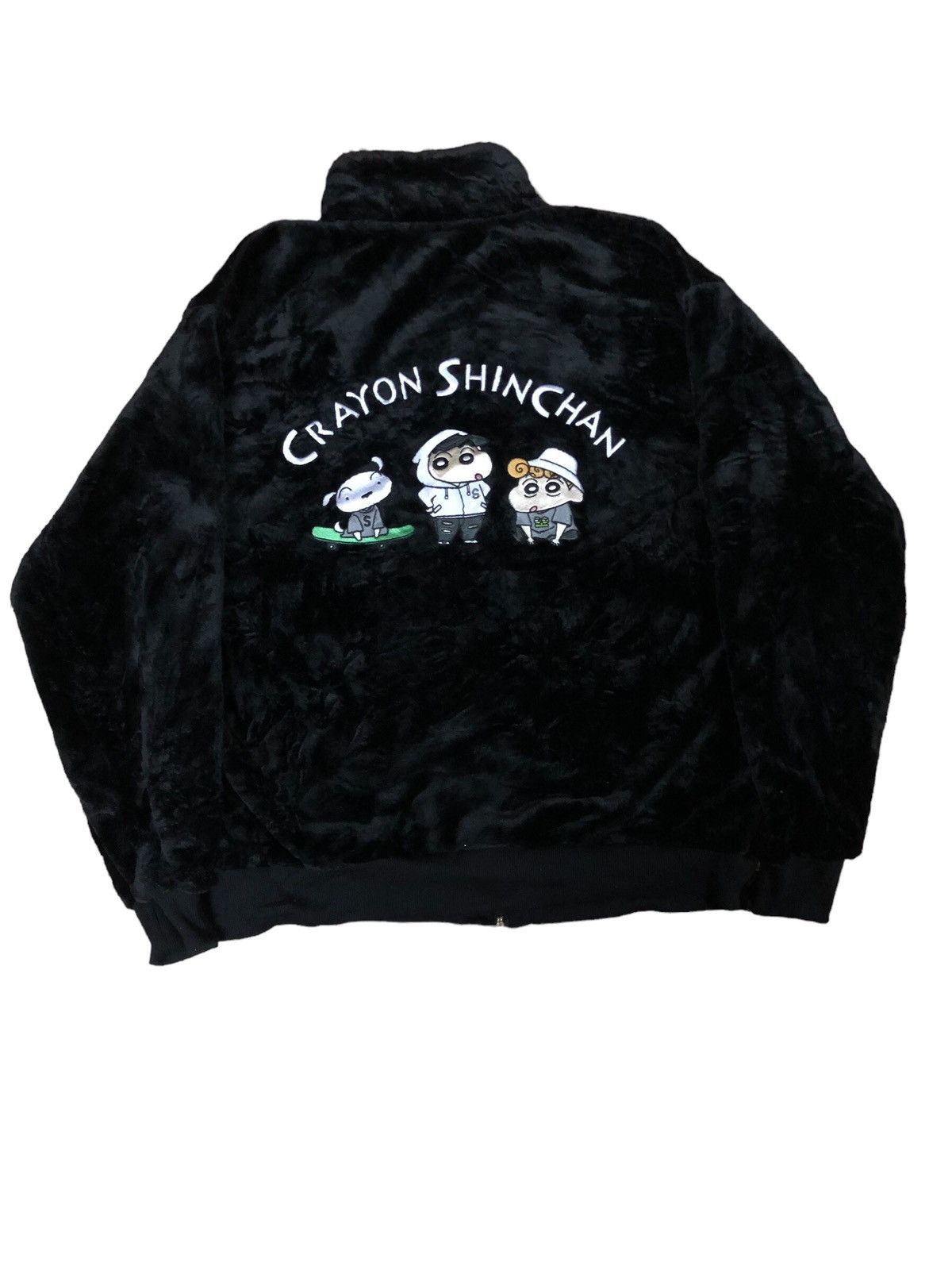 Cartoon Network × Japanese Brand Crayon Sinchan Fleece Sweatshirt Size US L / EU 52-54 / 3 - 1 Thumbnail
