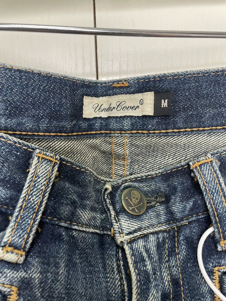Undercover undercover size m But Beautiful White Lace Jeans 2502-Nexta Size 24" / US 00 / IT 34 - 6 Thumbnail