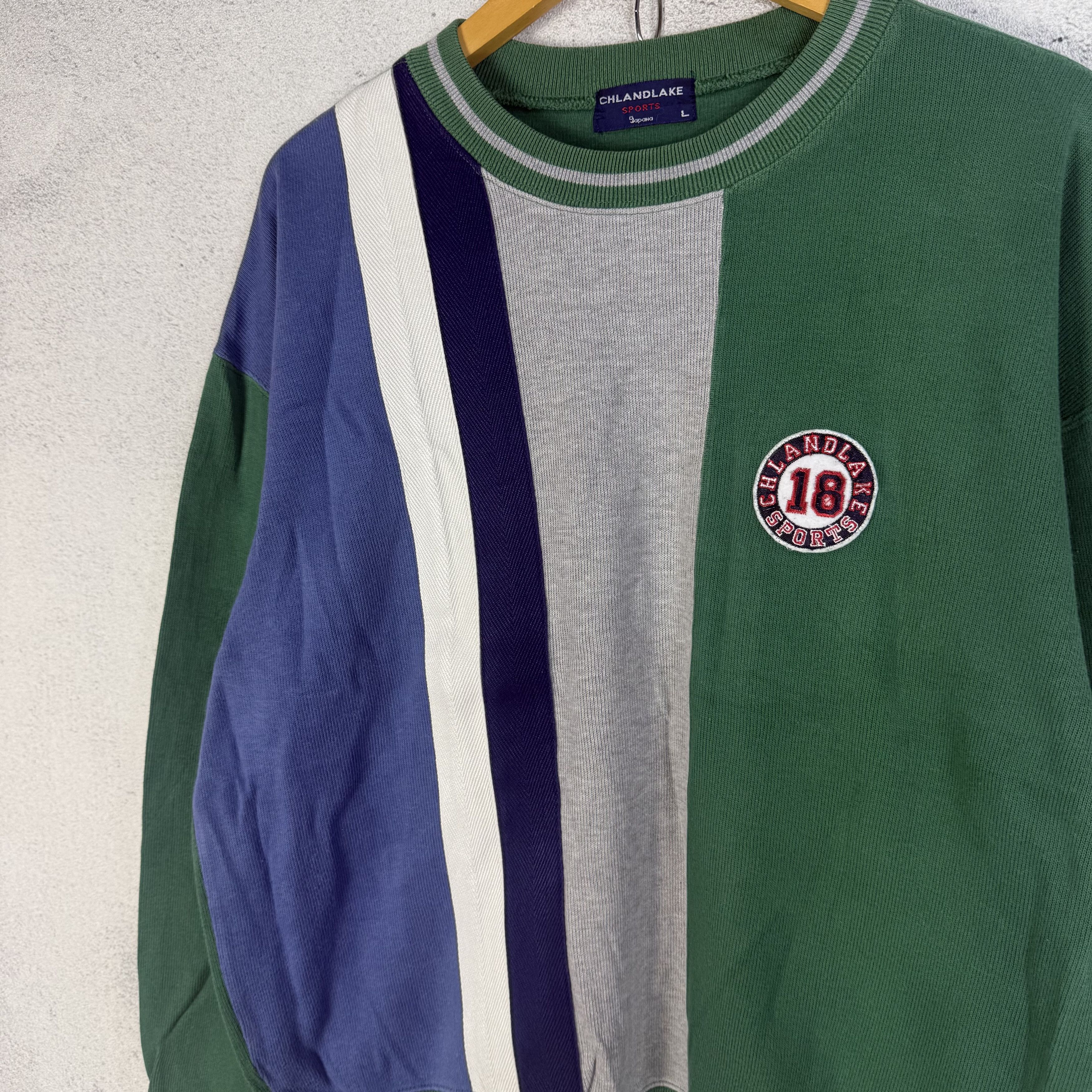 Vintage Vintage 90s Chlandlake Sports Sweatshirt Crewneck Size US L / EU 52-54 / 3 - 2 Thumbnail