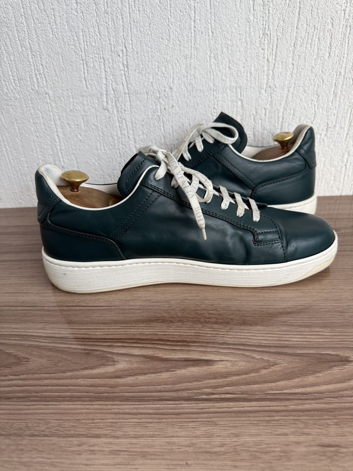 Bottega Veneta Jade green🟢 bolt sneakers Size US 11 / EU 44 - 15 Thumbnail