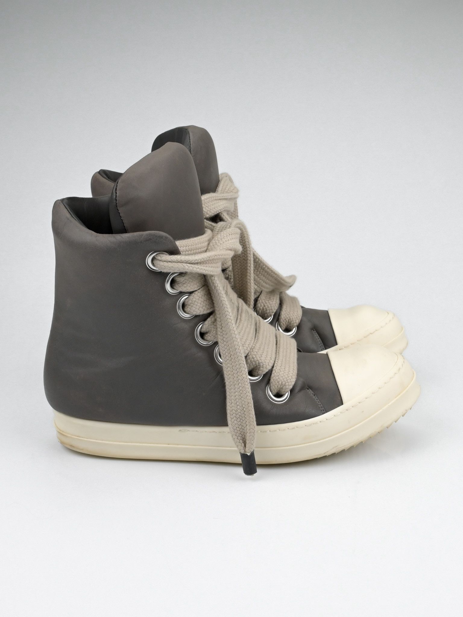 Rick Owens Padded Jumbo Lace Ramones Size US 9 / EU 42 - 3 Thumbnail