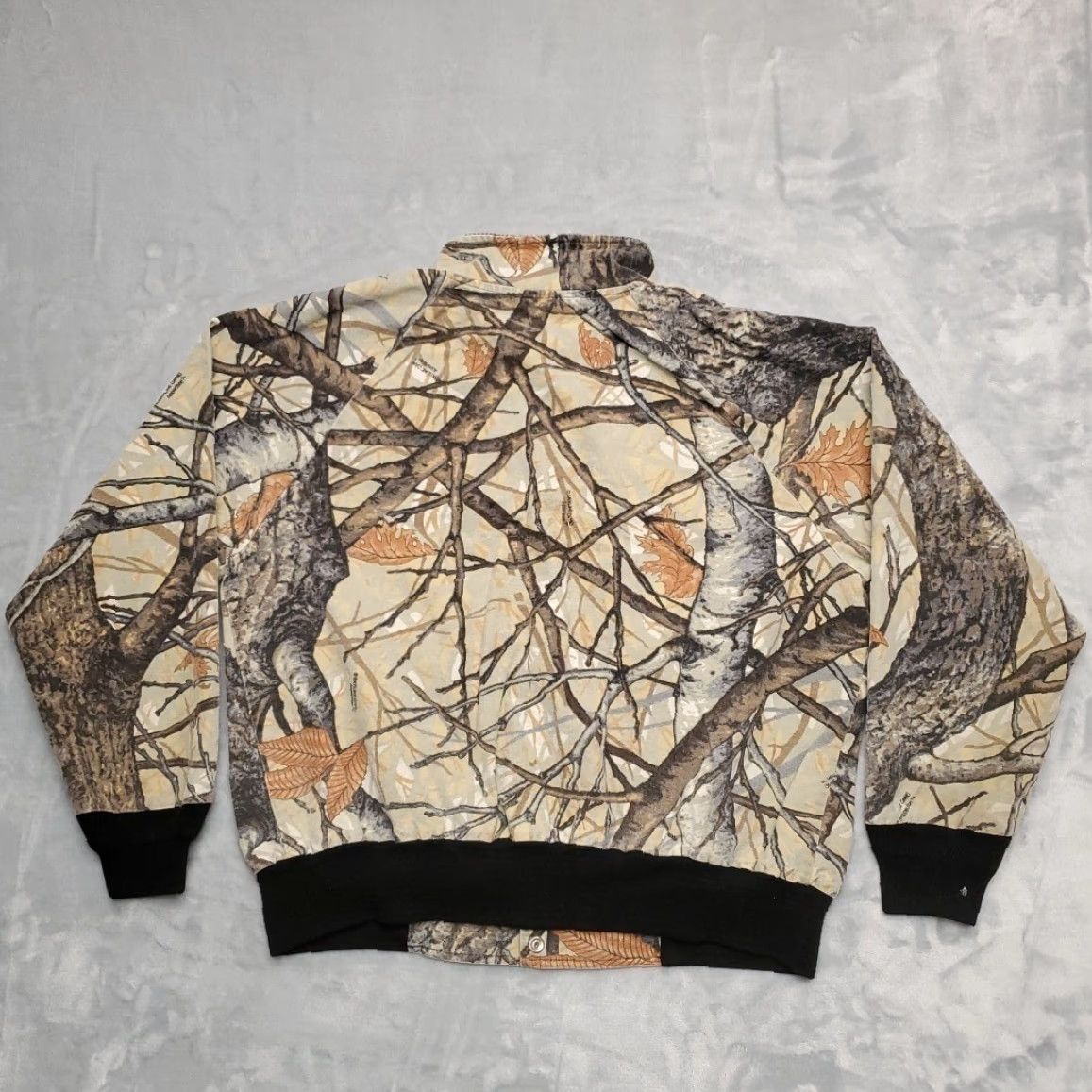 Vintage VINTAGE Skyline Camoflage Bomber Jacket Mens XL Full Zip Outdoors Made in USA Size US XL / EU 56 / 4 - 6 Thumbnail
