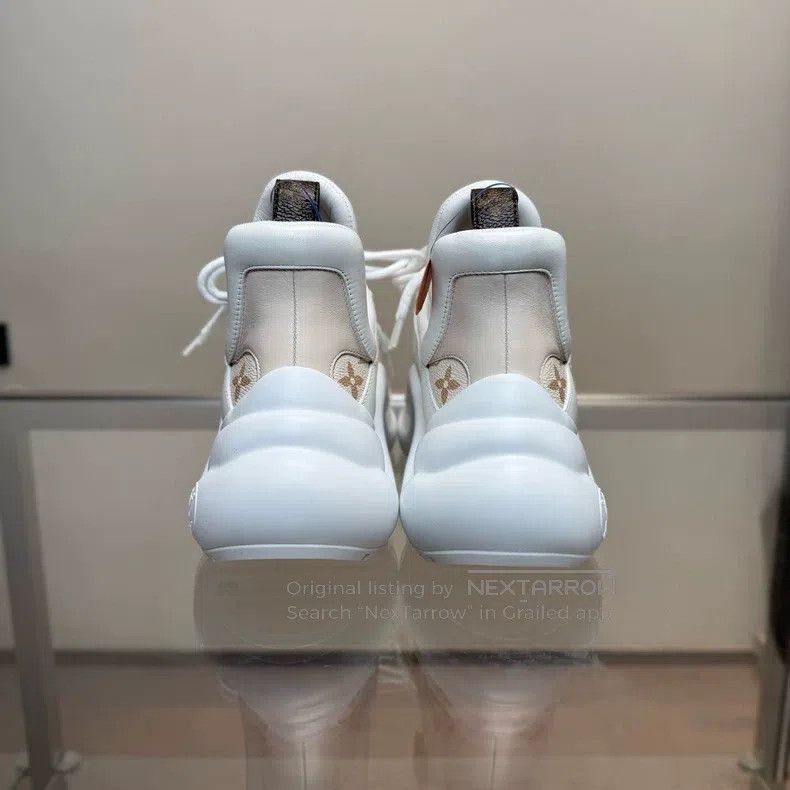 Louis Vuitton Louis Vuitton Archlight 25's new full-print creamy-brown s Size US 7 / IT 37 - 2 Thumbnail