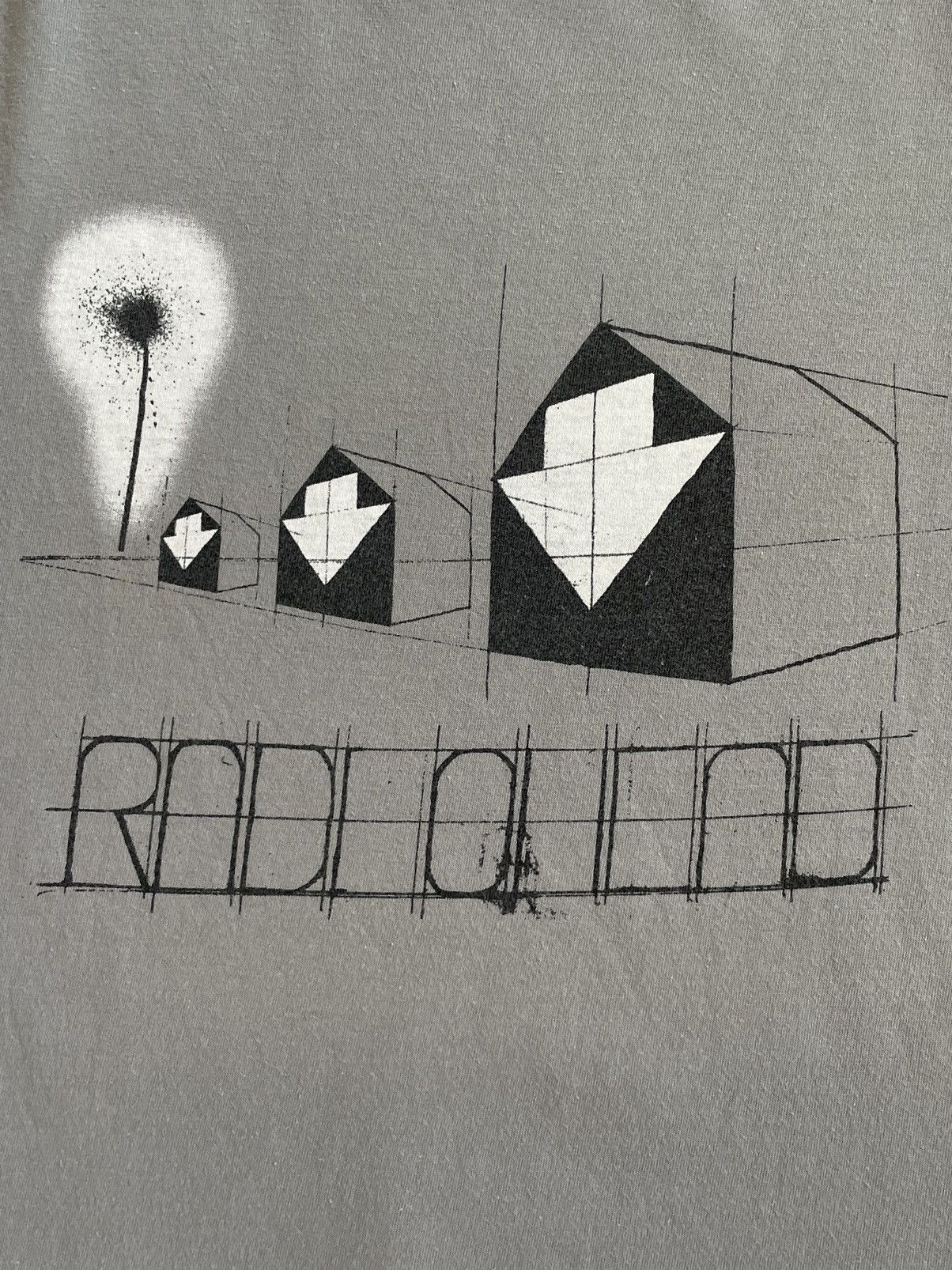 Band Tees ❗️RARE❗️2003 Radiohead Official Waste White Merch T-Shirt Size US XL / EU 56 / 4 - 3 Thumbnail