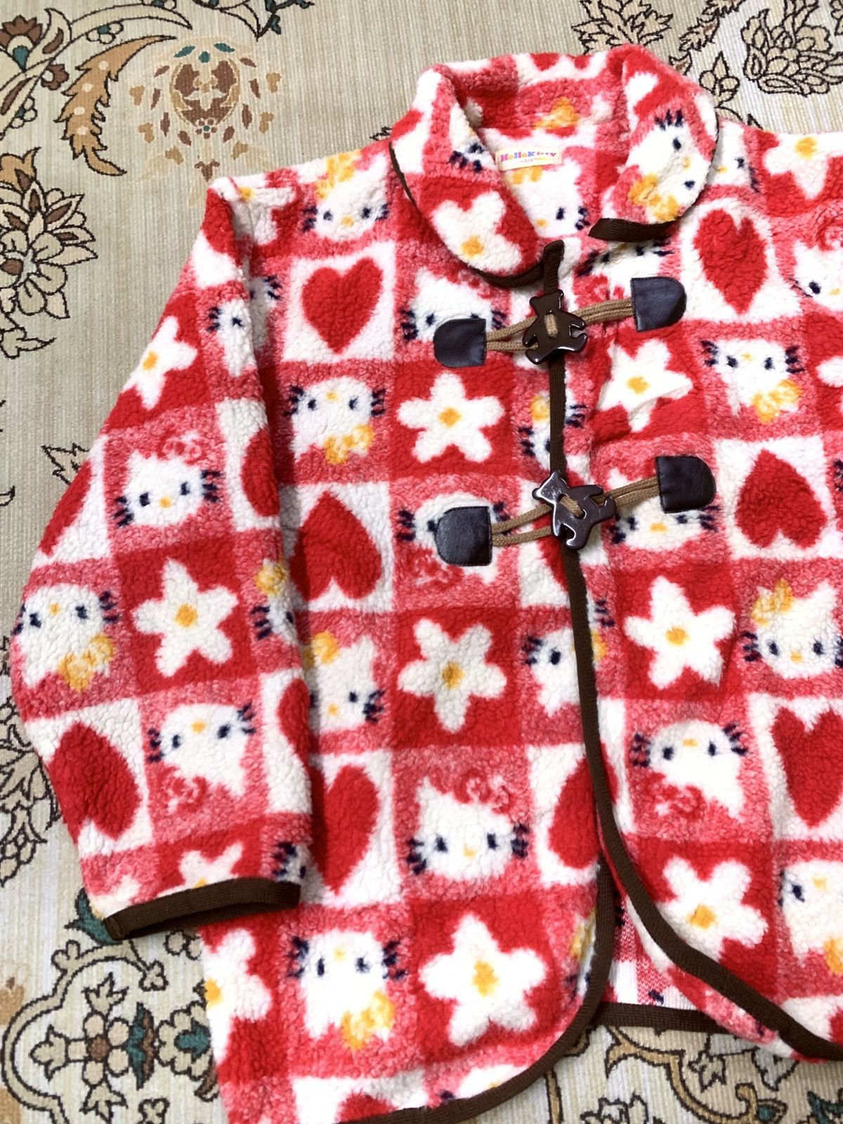 Japanese Brand VINTAGE HELLO KITTY WOOL Size US XS / EU 42 / 0 - 5 Thumbnail