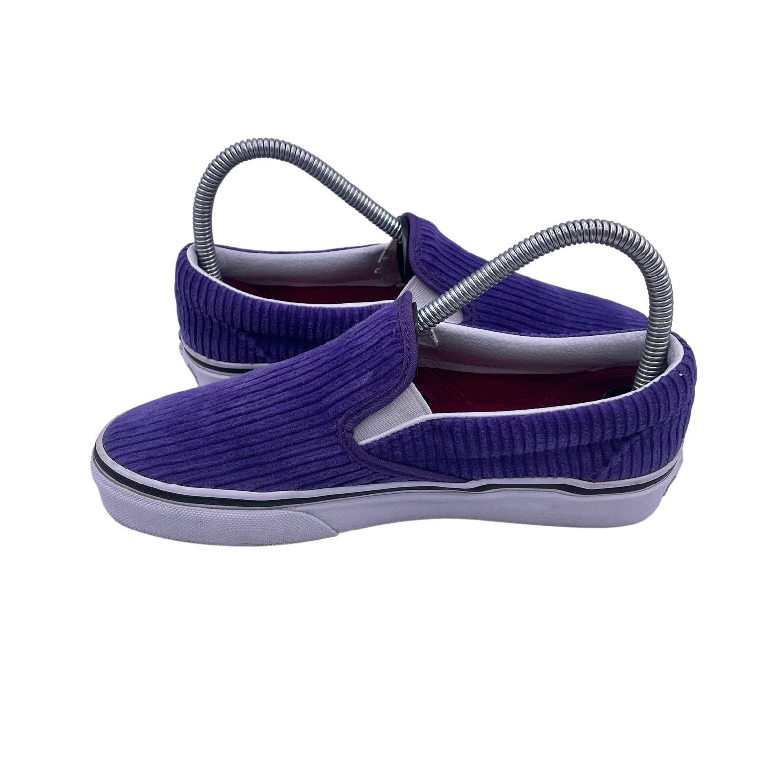 Vans VANS OTW Chunky Corduroy Purple Slip On Skate Shoes Womens 6 Size US 6 / IT 36 - 5 Thumbnail