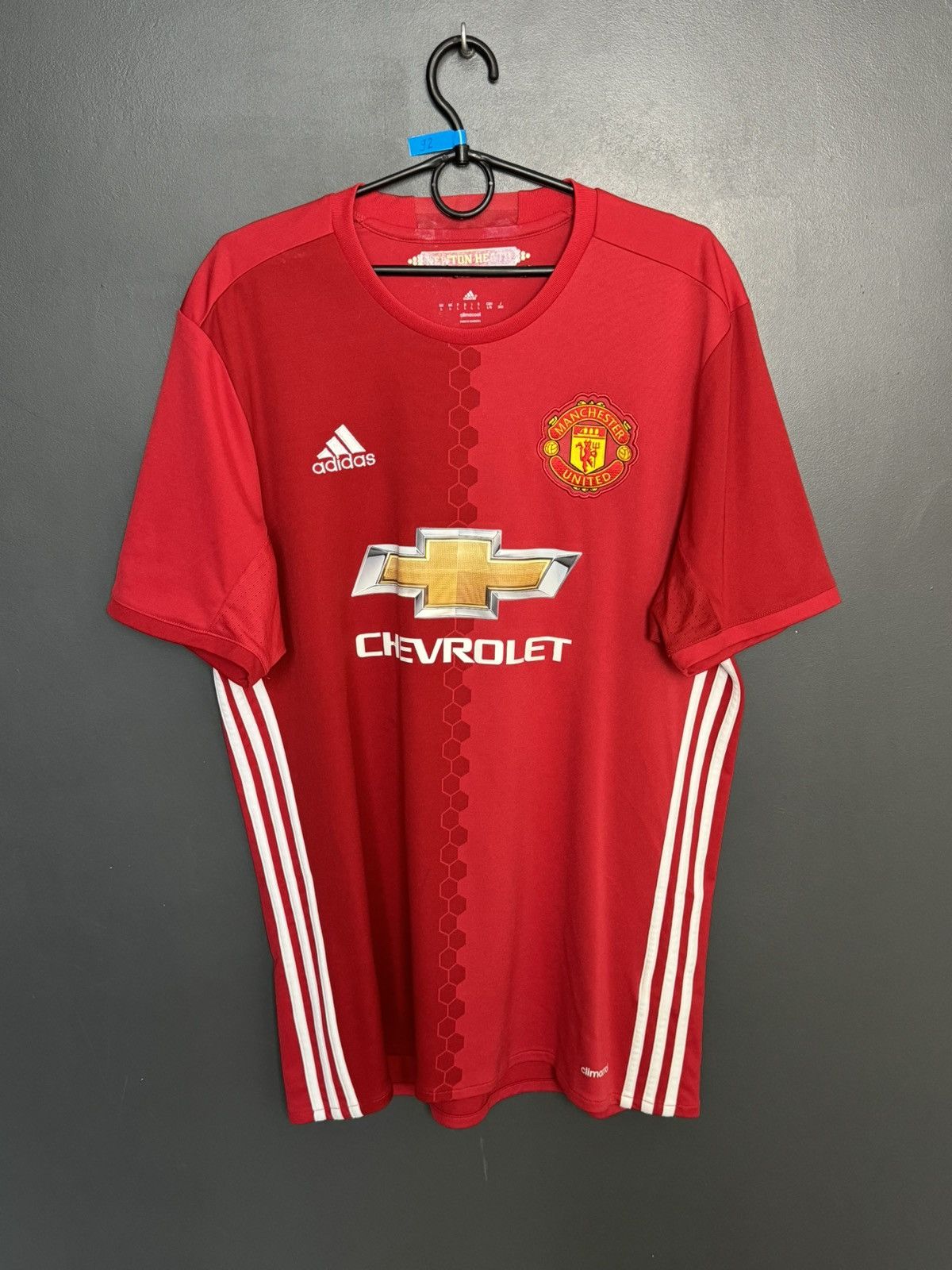 Adidas Manchester United 16/17 Home Football Jersey T-Shirt Size US L / EU 52-54 / 3 - 1 Thumbnail