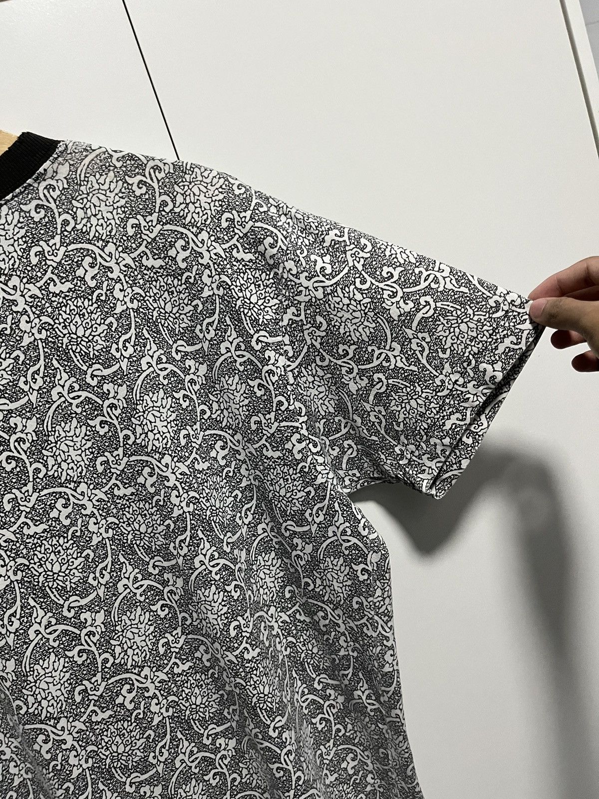 Stussy Vintage 80’s Stussy TomTom Black & White Fullprint Size US S / EU 44-46 / 1 - 10 Thumbnail