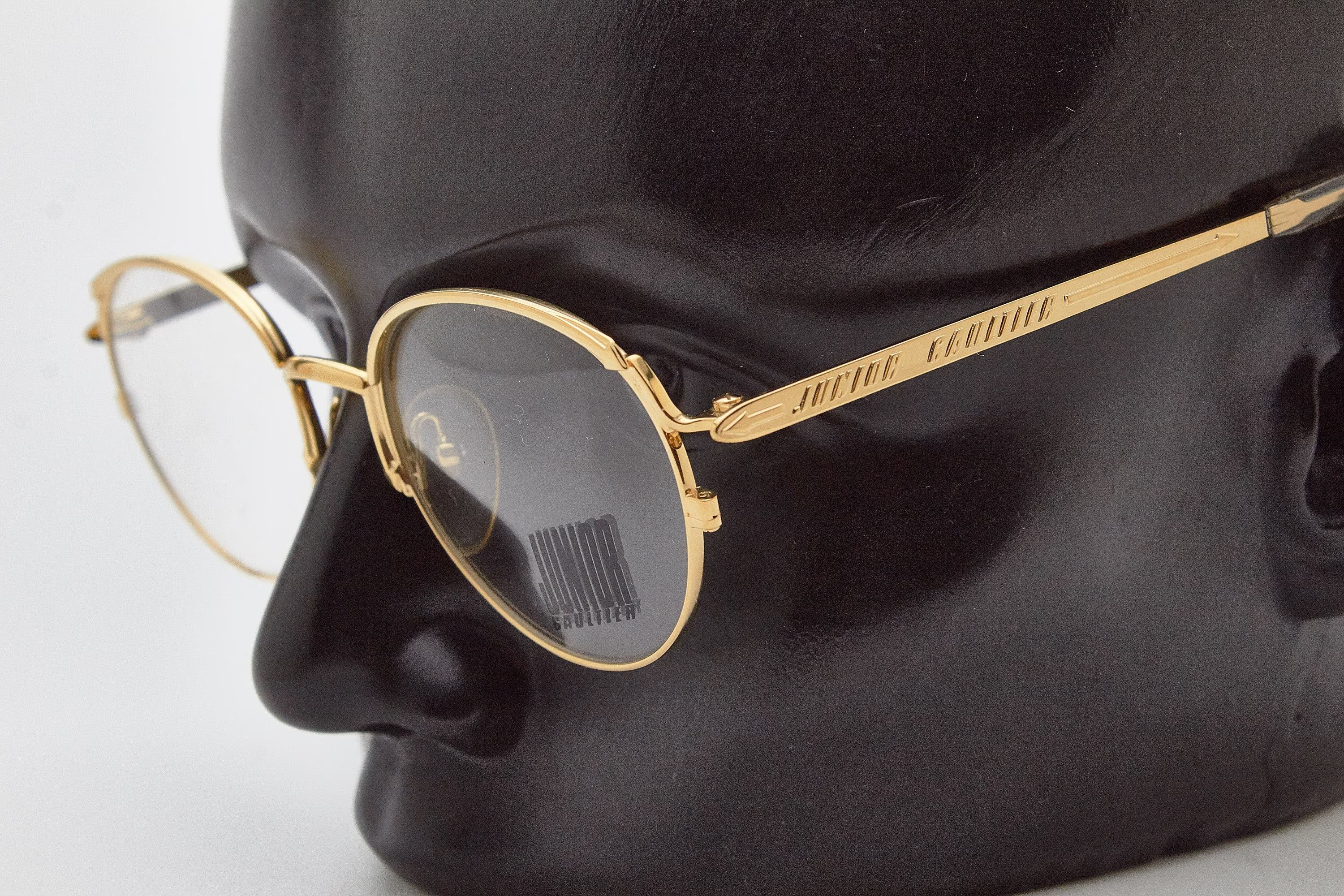 Jean Paul Gaultier Steampunk Goggles · Jean Paul Gaultier JPG 1990s Round Gold Size ONE SIZE - 9 Thumbnail