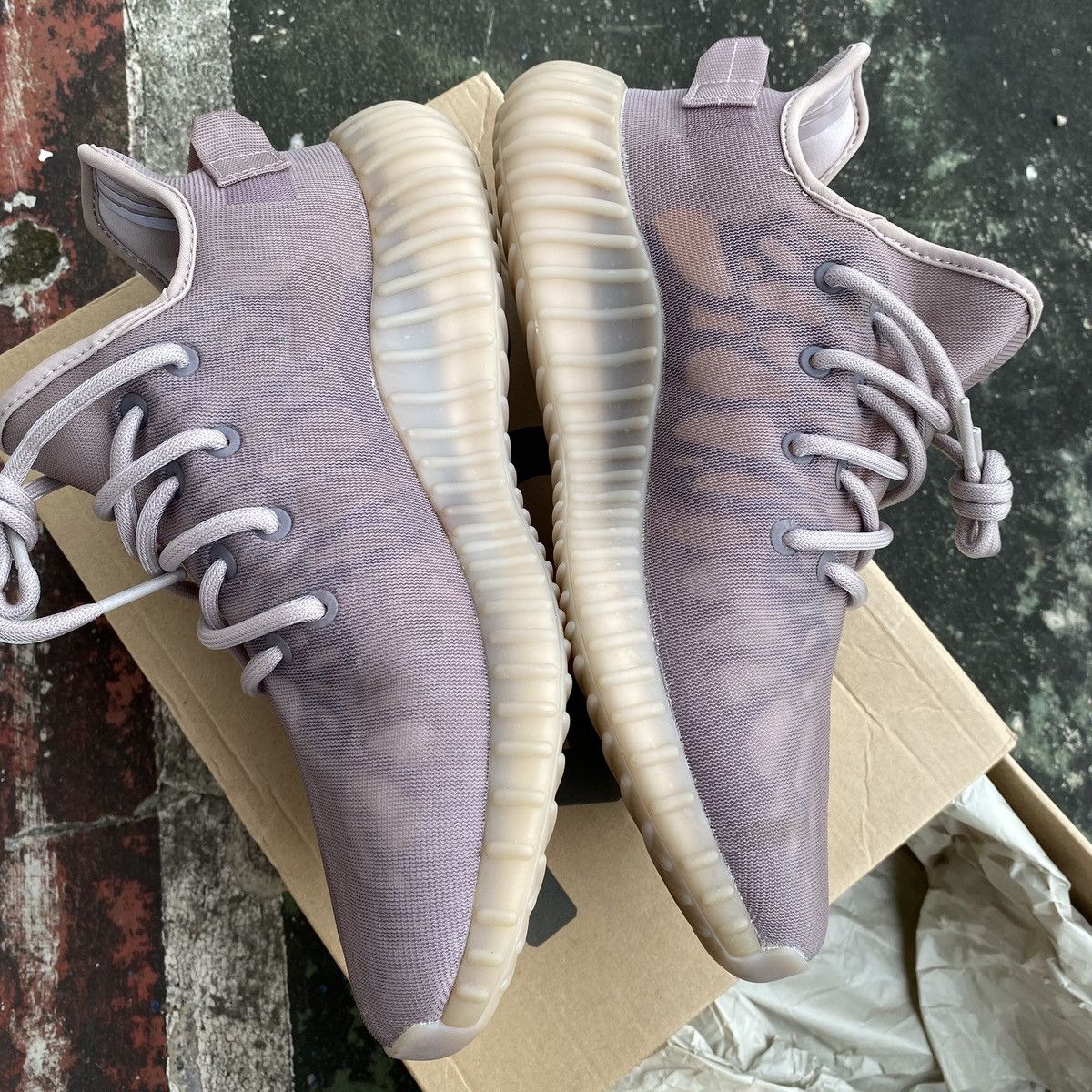 Adidas × Kanye West Adidas yeezy boost 350 v2 kanye west mono mist Size US 10 / EU 43 - 4 Thumbnail