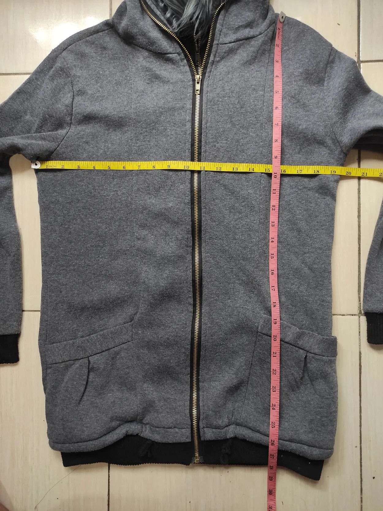 Japanese Brand Double Layer Grey Fur Hoodie if6was9 LGB style Size US S / EU 44-46 / 1 - 19 Thumbnail