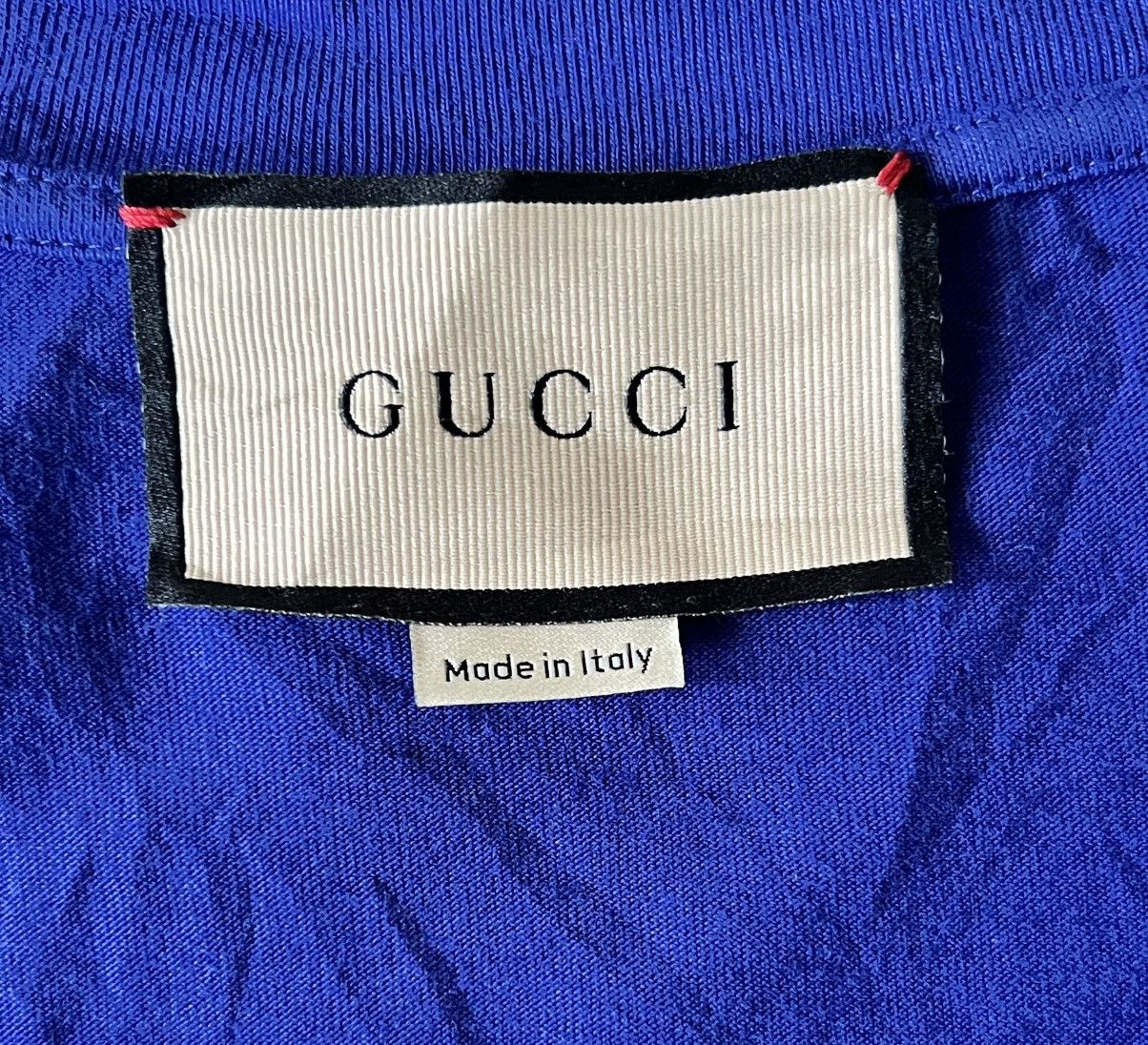 Gucci GUCCI LOGO PRINT COTTON JERSEY Size US M / EU 48-50 / 2 - 6 Thumbnail