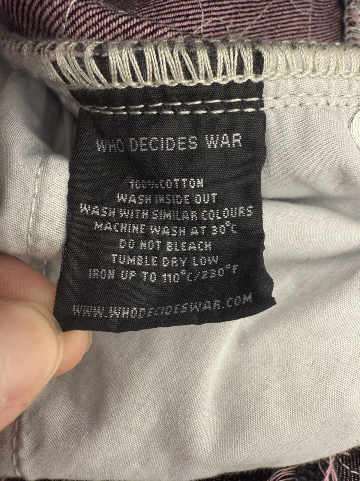 Who Decides War Who Decides War Husk Denim Size US 34 / EU 50 - 4 Thumbnail
