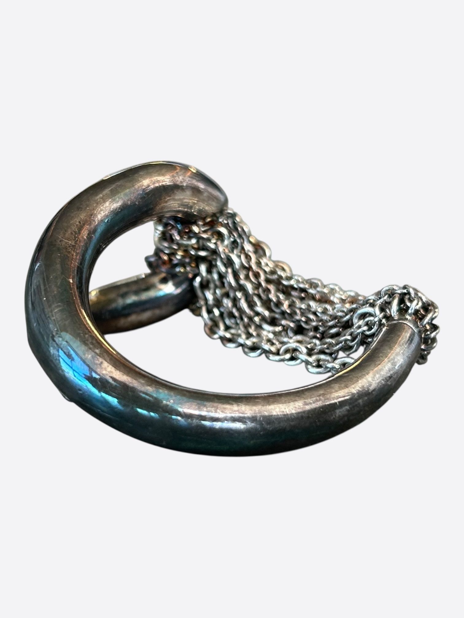 Hermes Hermes Silver Licol Chain Bracelet Size ONE SIZE - 2 Thumbnail