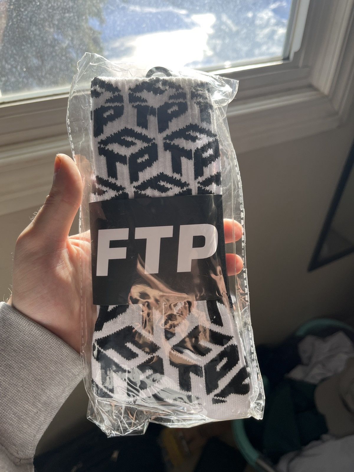 Fuck The Population FTP “Fuck The Population” W&B Dimension FTP socks Size ONE SIZE - 1 Thumbnail