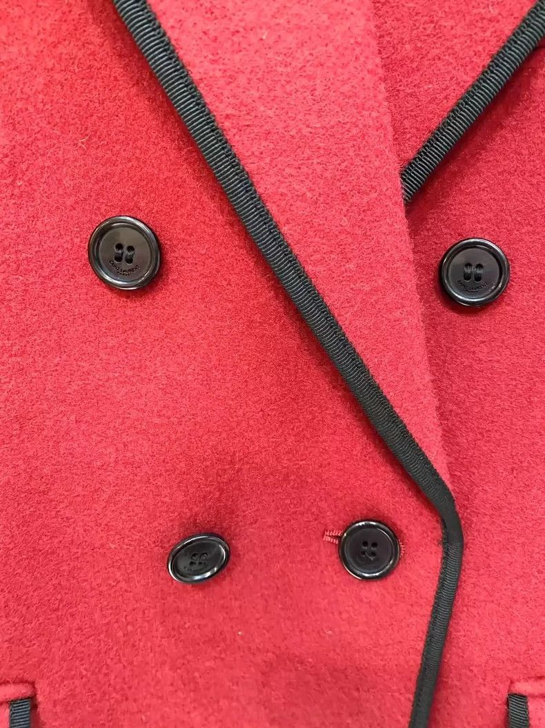 Saint Laurent Paris Saint Laurent Paris Red sword collar suit jacket-2506 Size US S / EU 44-46 / 1 - 3 Thumbnail