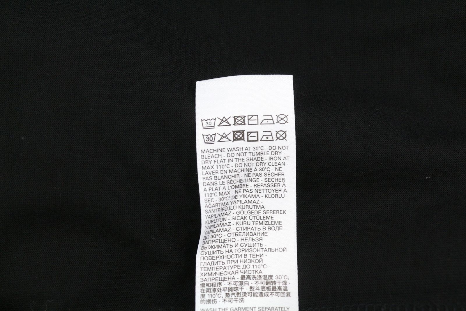 Diesel T-DIEGOR-HS2 L Black Crew Tricot T-Shirt 41188 Size US L / EU 52-54 / 3 - 7 Thumbnail