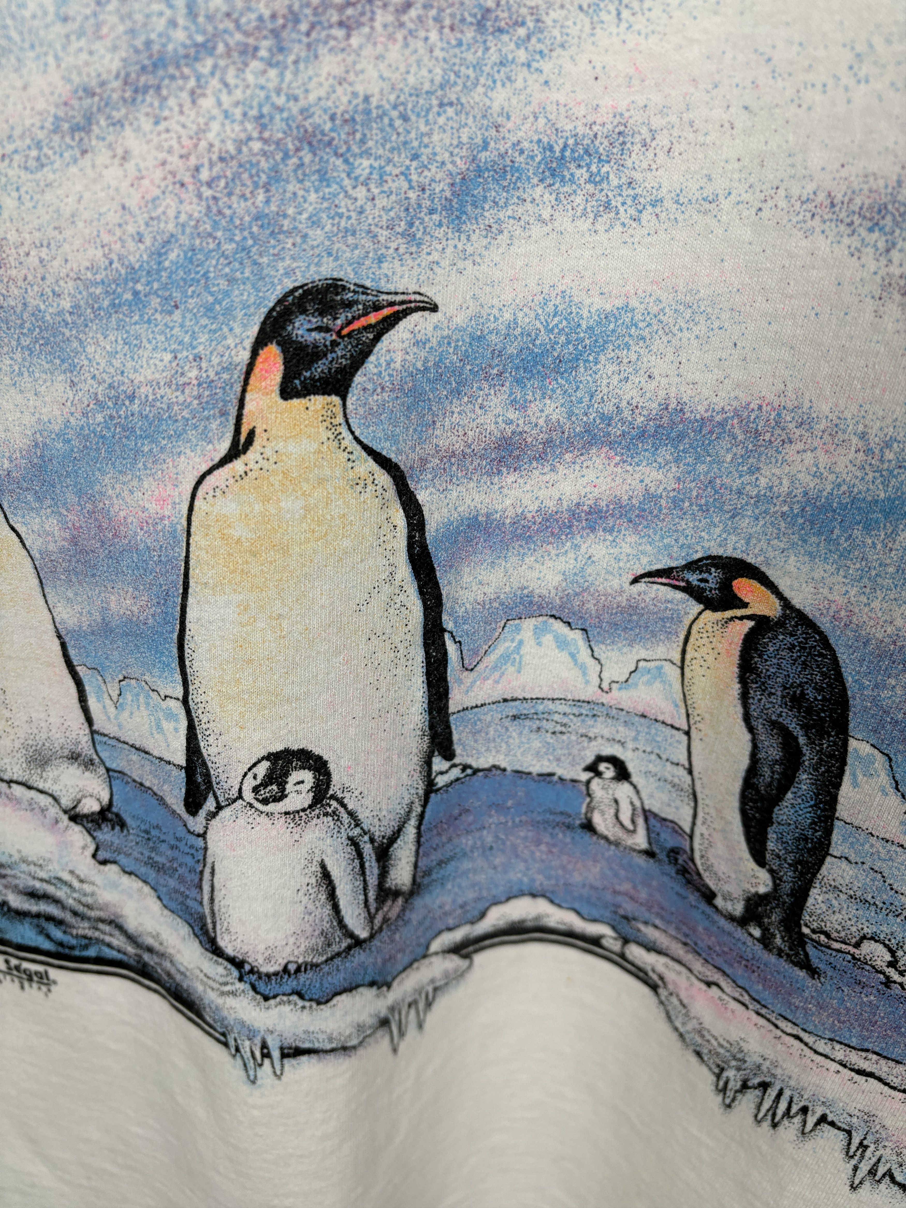 Vintage Vintage 1991 San Segal Sportswear Penguin T-shirt Size US XL / EU 56 / 4 - 18 Thumbnail
