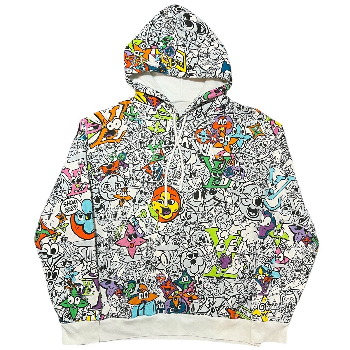Louis Vuitton LOUIS VUITTON 2023SS Monogram Character Pullover Hoodie Size US XXL / EU 58 / 5 - 1 Thumbnail
