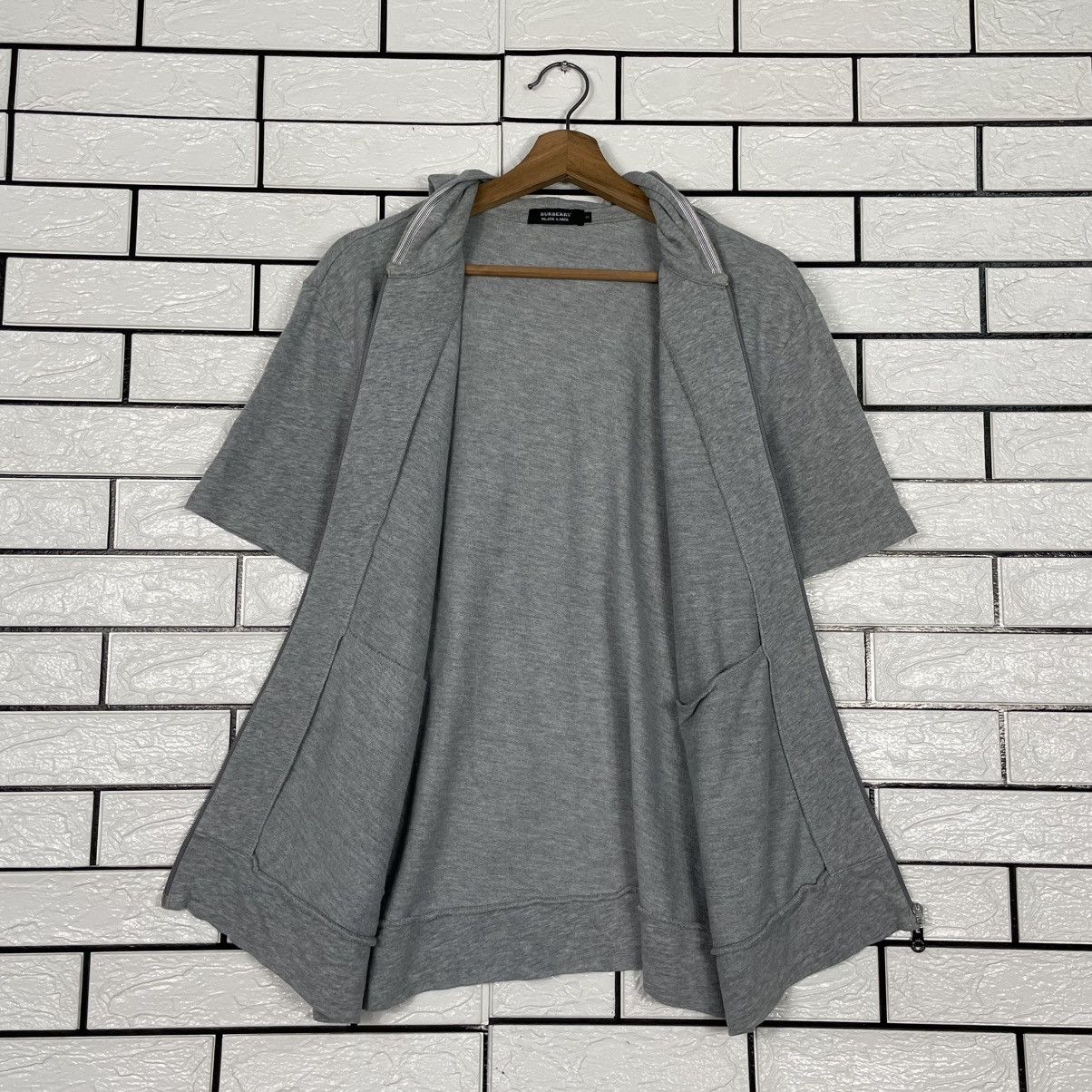 Burberry Burberry Black Label Short Sleeve Zipper Hoodie Size US S / EU 44-46 / 1 - 11 Thumbnail
