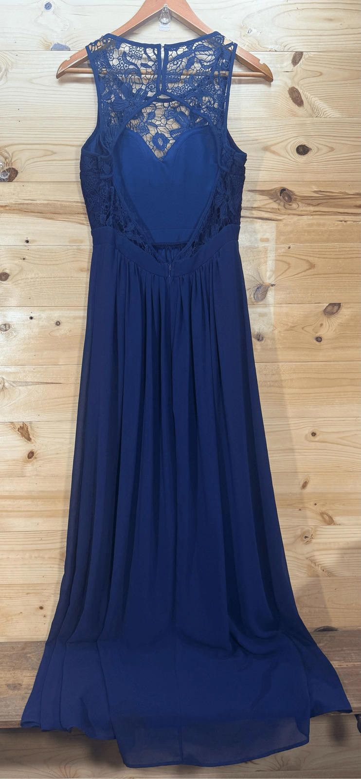 Lulus Lulus Size Medium Oak Elk Navy Blue Maxi Long Formal Dress Size M / US 6-8 / IT 42-44 - 6 Thumbnail