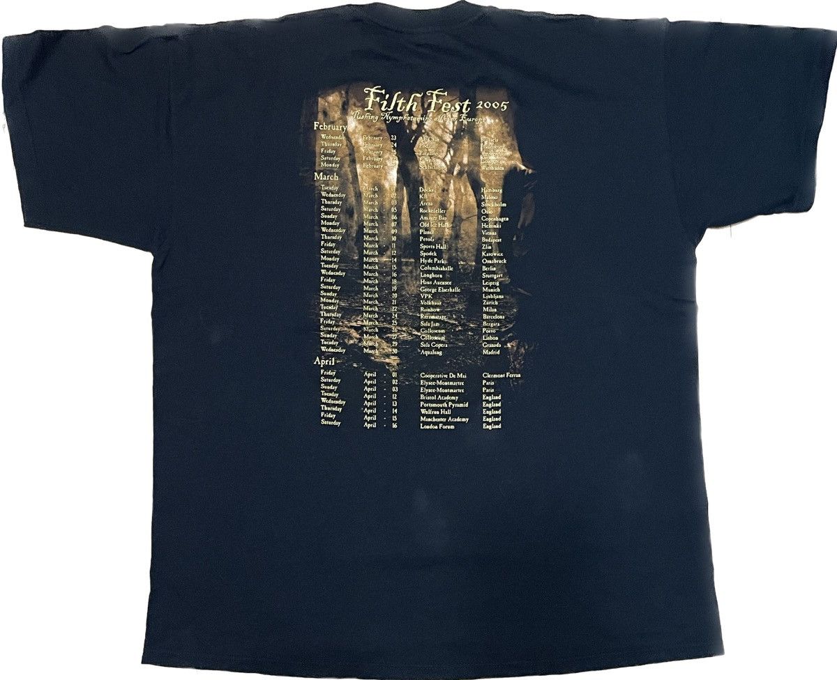 Band Tees × Vintage Cradle Of Filth Vintage Tee Size US XL / EU 56 / 4 - 3 Thumbnail