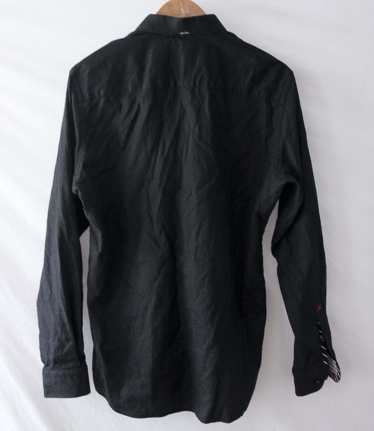 Au Noir Au Noir Shirt Abstract Size 3 /M Black Size US M / EU 48-50 / 2 - 7 Thumbnail