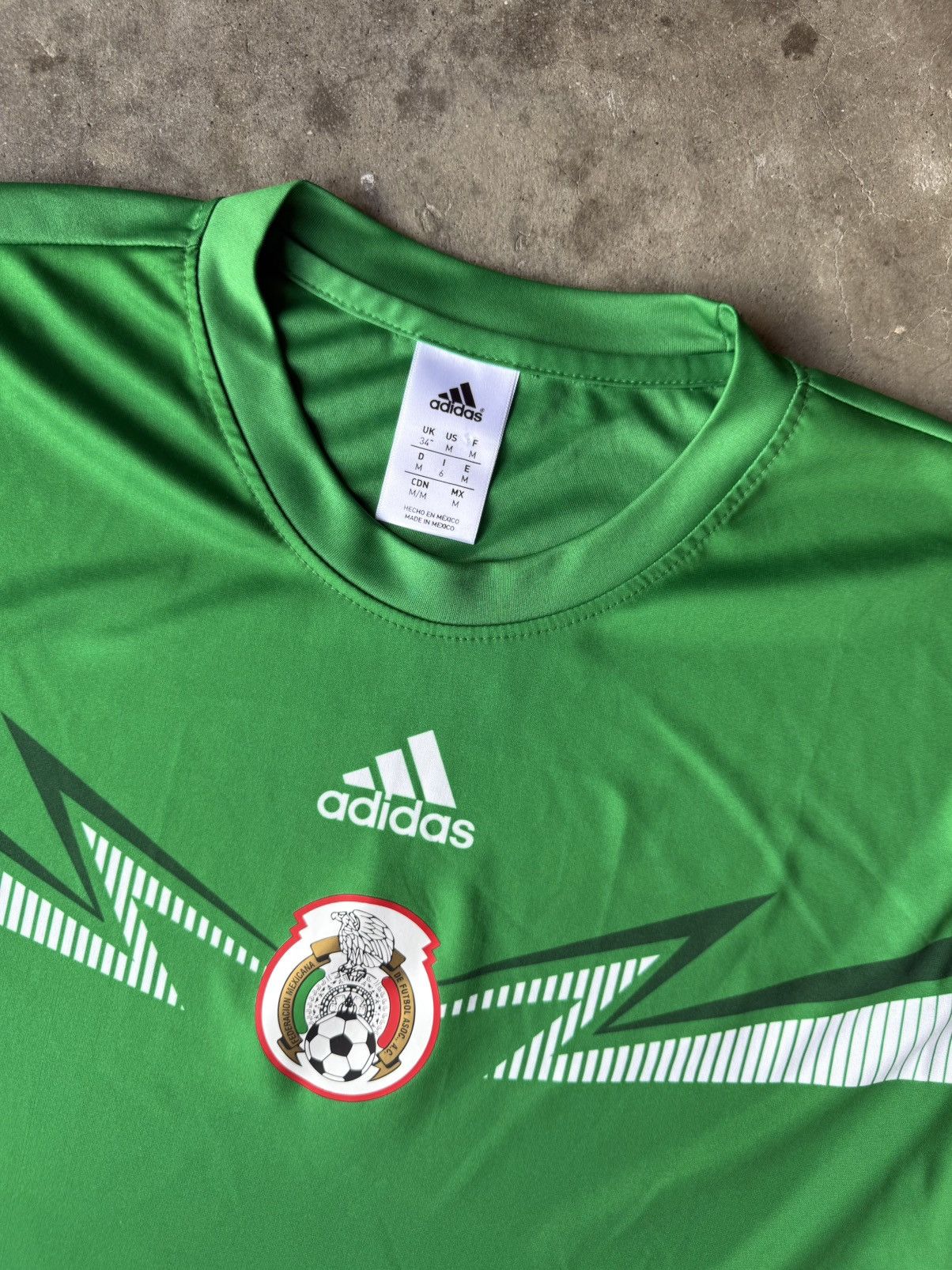 Adidas Mexico Soccer Jersey by Adidas Size Medium Size US M / EU 48-50 / 2 - 2 Thumbnail