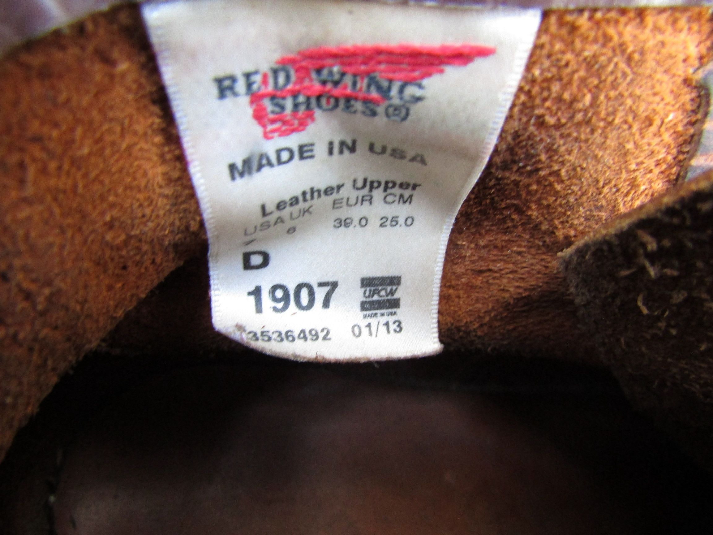 Red Wing Red Wing 1907 Heritage Classic Moc Rough & Tough 6” Leather Size US 7 / EU 40 - 2 Thumbnail