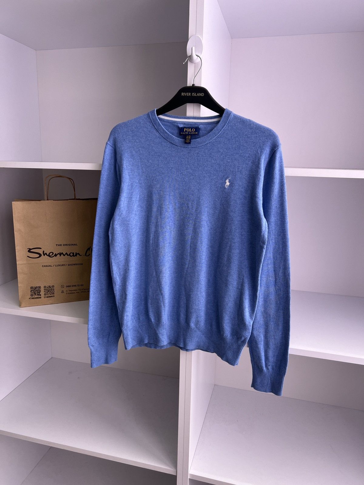 Polo Ralph Lauren × Vintage Vintage Polo Ralph Lauren V-neck Sweater Size US M / EU 48-50 / 2 - 5 Thumbnail