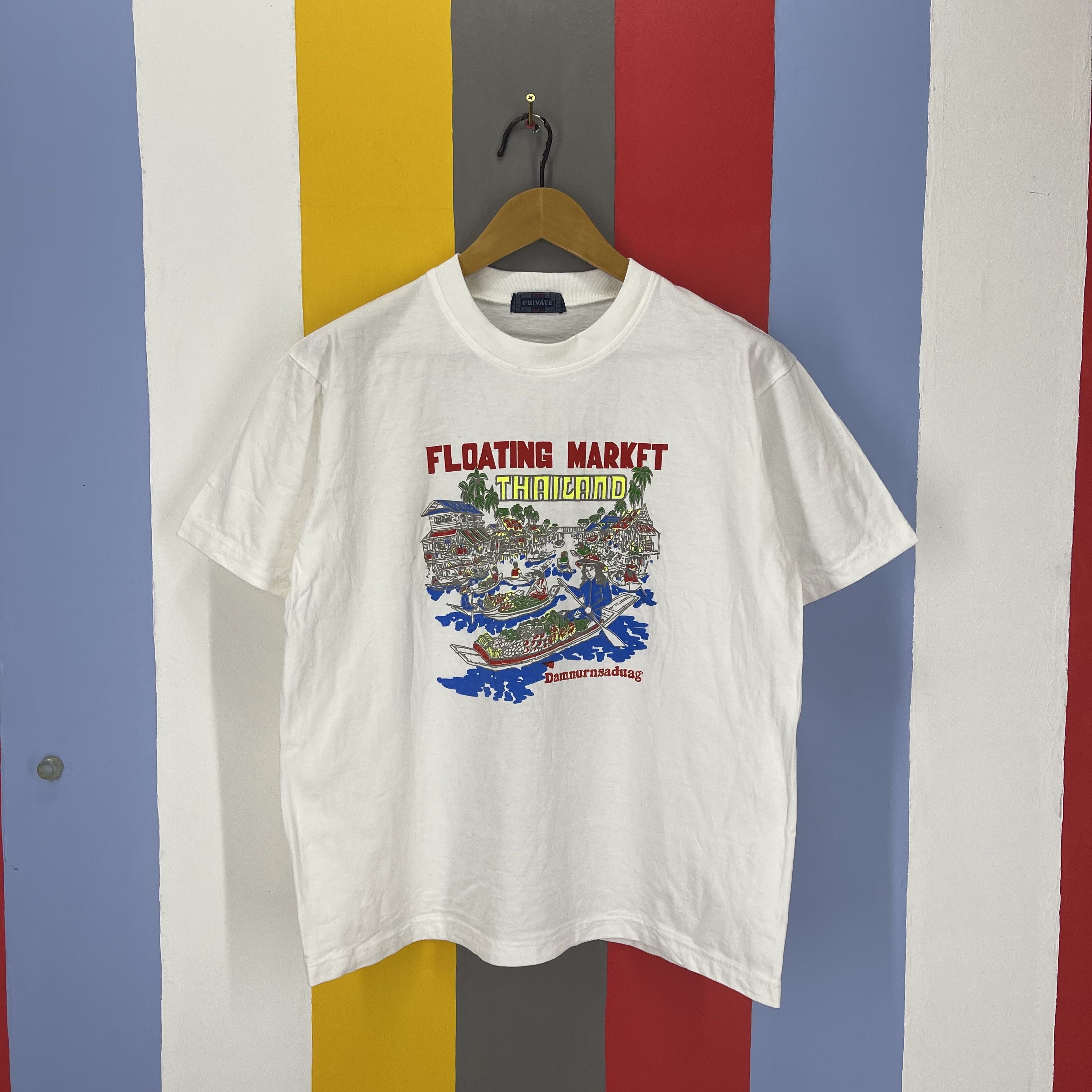 Other Floating Market THAILAND Crew Neck T Shirt #1772/07 Size US M / EU 48-50 / 2 - 1 Thumbnail