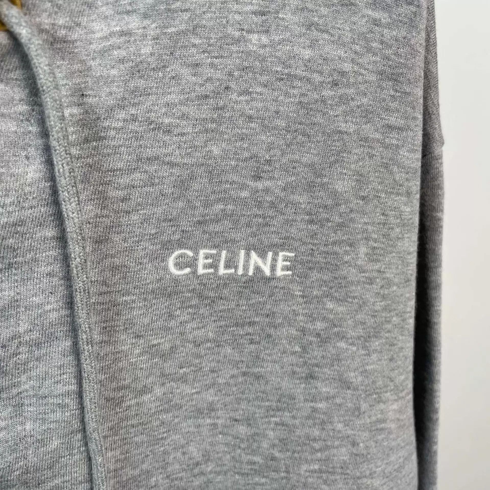 Celine Celine gray blend short-sleeve sweatshirt XS Size XS / US 0-2 / IT 36-38 - 9 Thumbnail