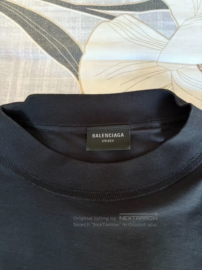 Balenciaga Balenciaga Logo letter print crew neck casual short-sleeve Size US S / EU 44-46 / 1 - 4 Thumbnail