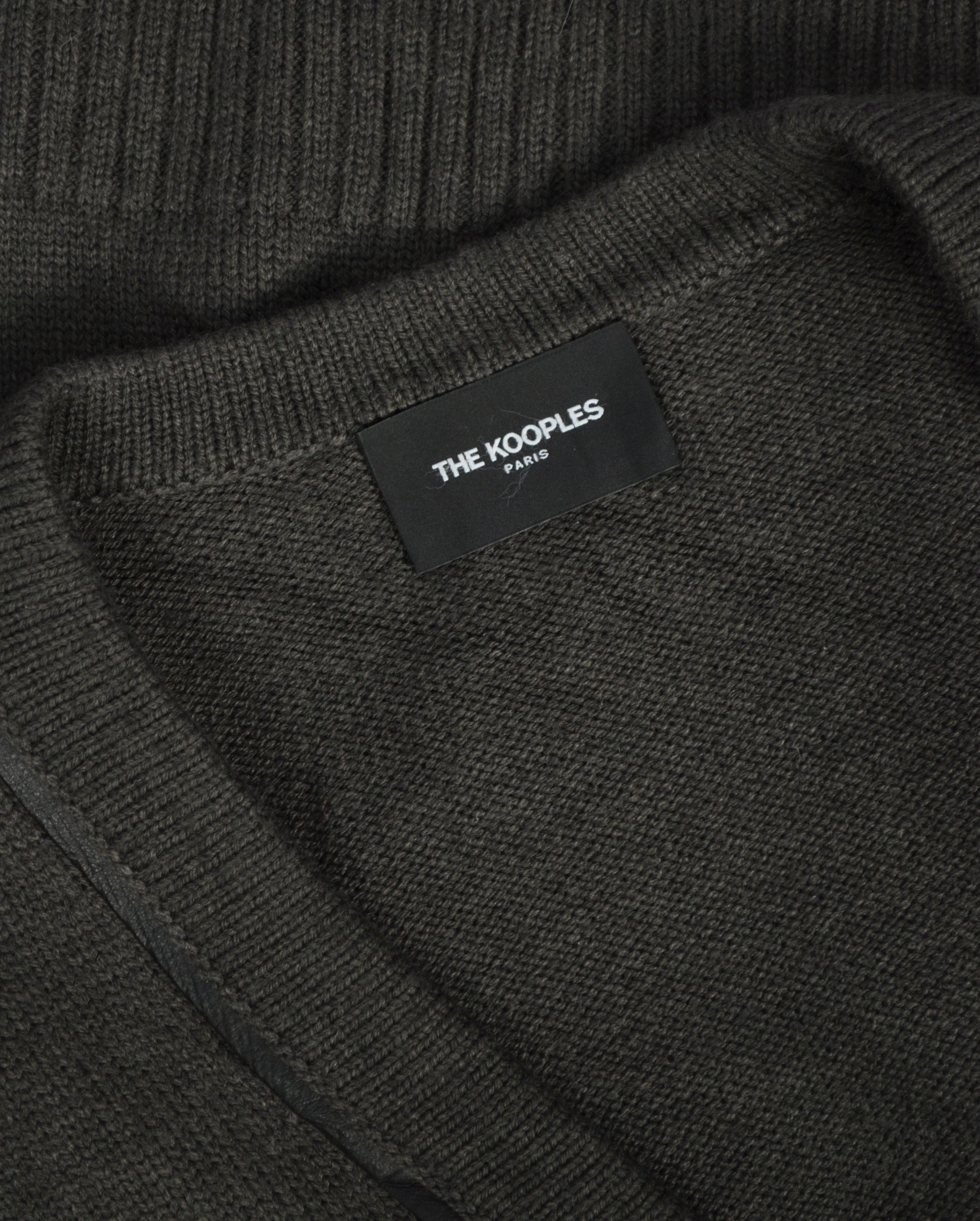 Designer × The Kooples The Kooples Full Zip Wool Blend Knit Jacket Cardigan Sweater Size US M / EU 48-50 / 2 - 11 Thumbnail