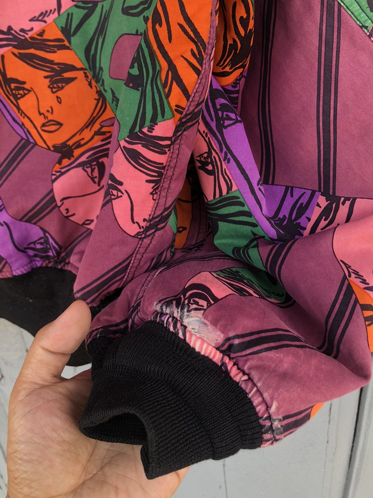 Issey Miyake × Tete Homme Tete homme Art reversible Bomber Jacket Size US L / EU 52-54 / 3 - 8 Thumbnail