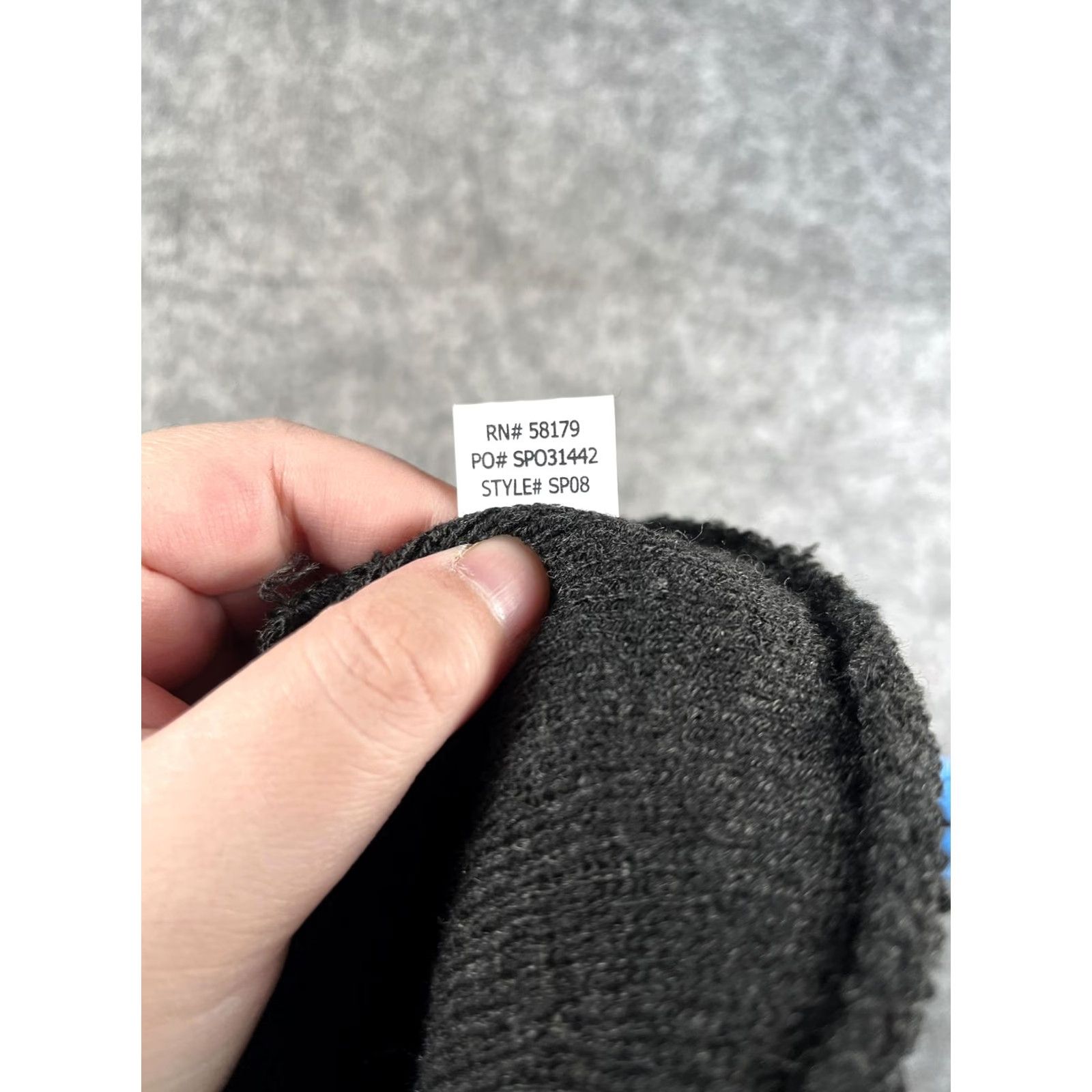Vintage Eagle Valley Glass & Mirror Beanie Mens One Size Black Knit Logo Winter Size ONE SIZE - 8 Thumbnail