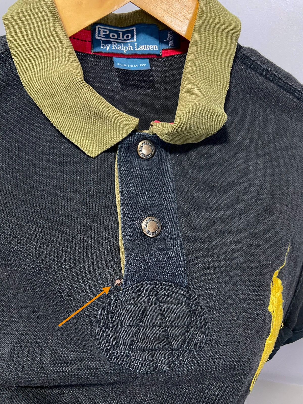 Polo Ralph Lauren Polo Ralph Lauren Big Pony Polo Custom Fit Size US L / EU 52-54 / 3 - 5 Thumbnail